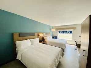 Standardzimmer, 2 Queen-Betten | Hochwertige Bettwaren, Daunenbettdecken, individuell dekoriert