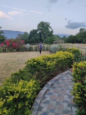 Property grounds - Cottage in the country with a mountain view (Mountainside)