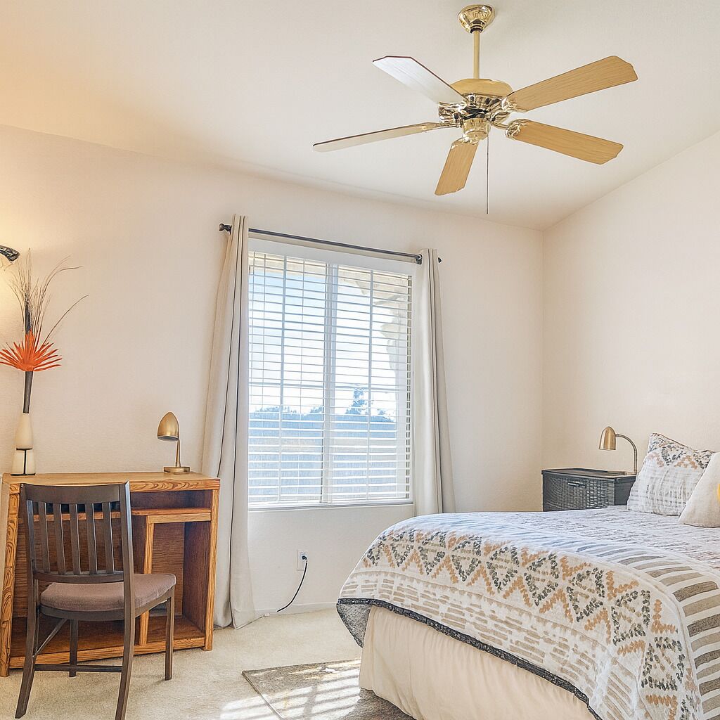 4 soveværelser, skrivebord, strygejern/strygebræt, gratis Wi-Fi