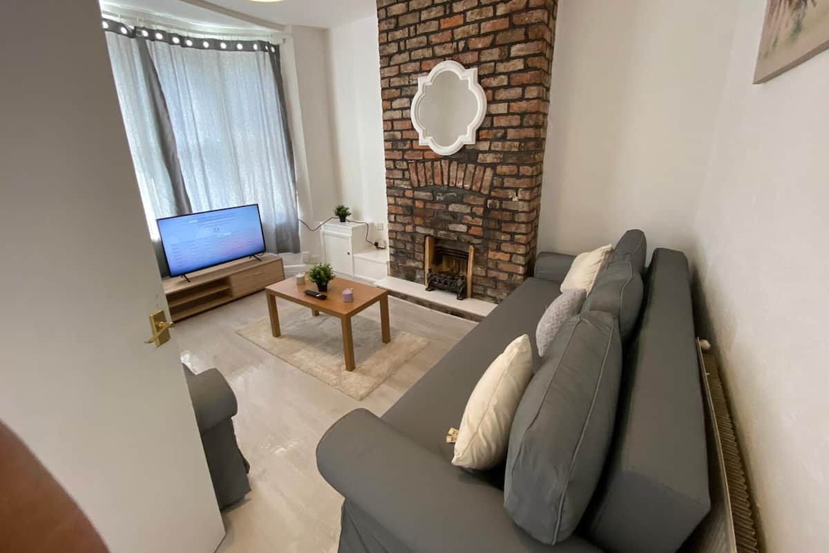 Standard House | Living area | 43-inch Smart TV with satellite channels, TV, Netflix