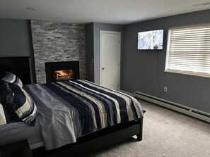 5 dormitoris, caixa forta a l'habitació i escriptori 