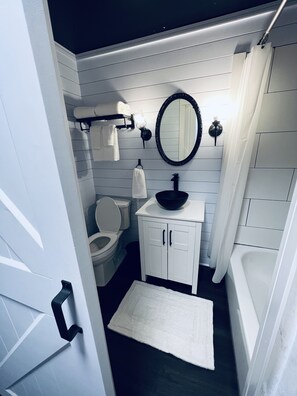 Combined shower/tub, hair dryer, towels, toilet paper - Spacious ‘GEM’ of the city (Geneva)