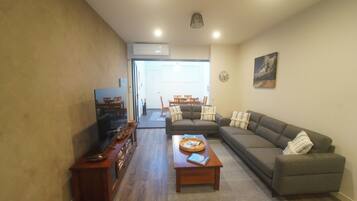 Smart TV, video games, DVD player, books