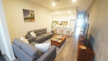 Smart TV, video games, DVD player, books