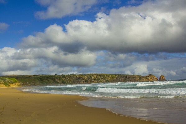 Beach nearby, beach towels