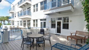 Fachada de la propiedad