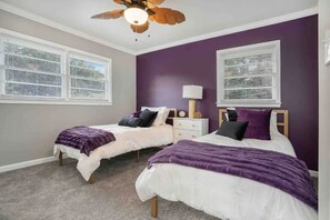 3 habitaciones, tabla de planchar con plancha y wifi gratis