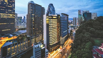 Front of property – evening/night