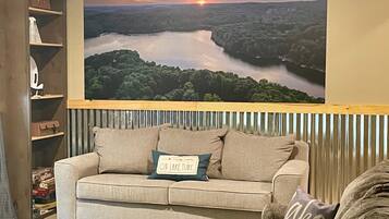 TV connectée, cheminée