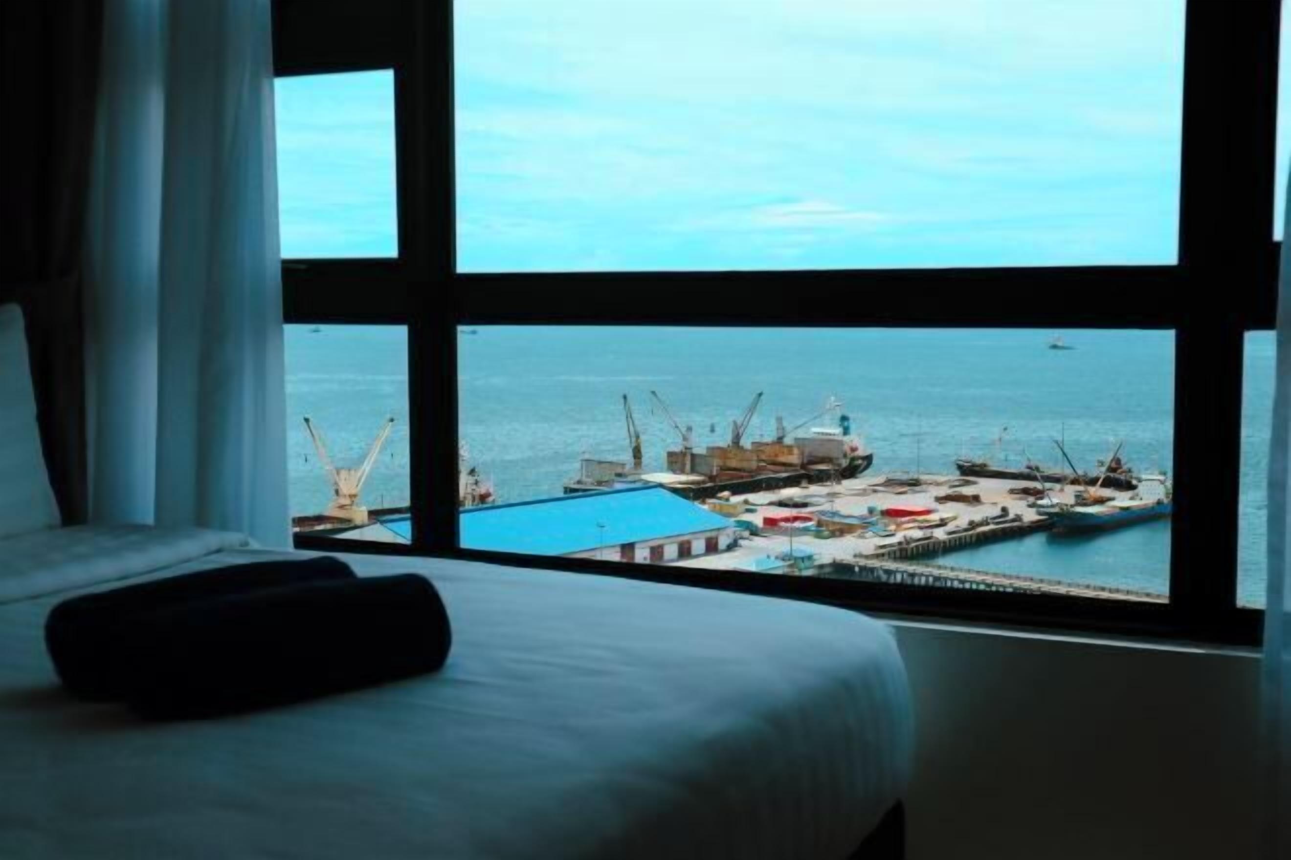 Individually decorated, individually furnished, desk, laptop workspace