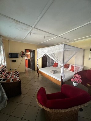 1 habitación, wifi, ropa de cama y acceso para silla de ruedas 