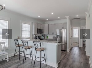 Fridge, microwave, oven, stovetop - New with amazing views! Sandy Bottoms Beach House (Surf City)