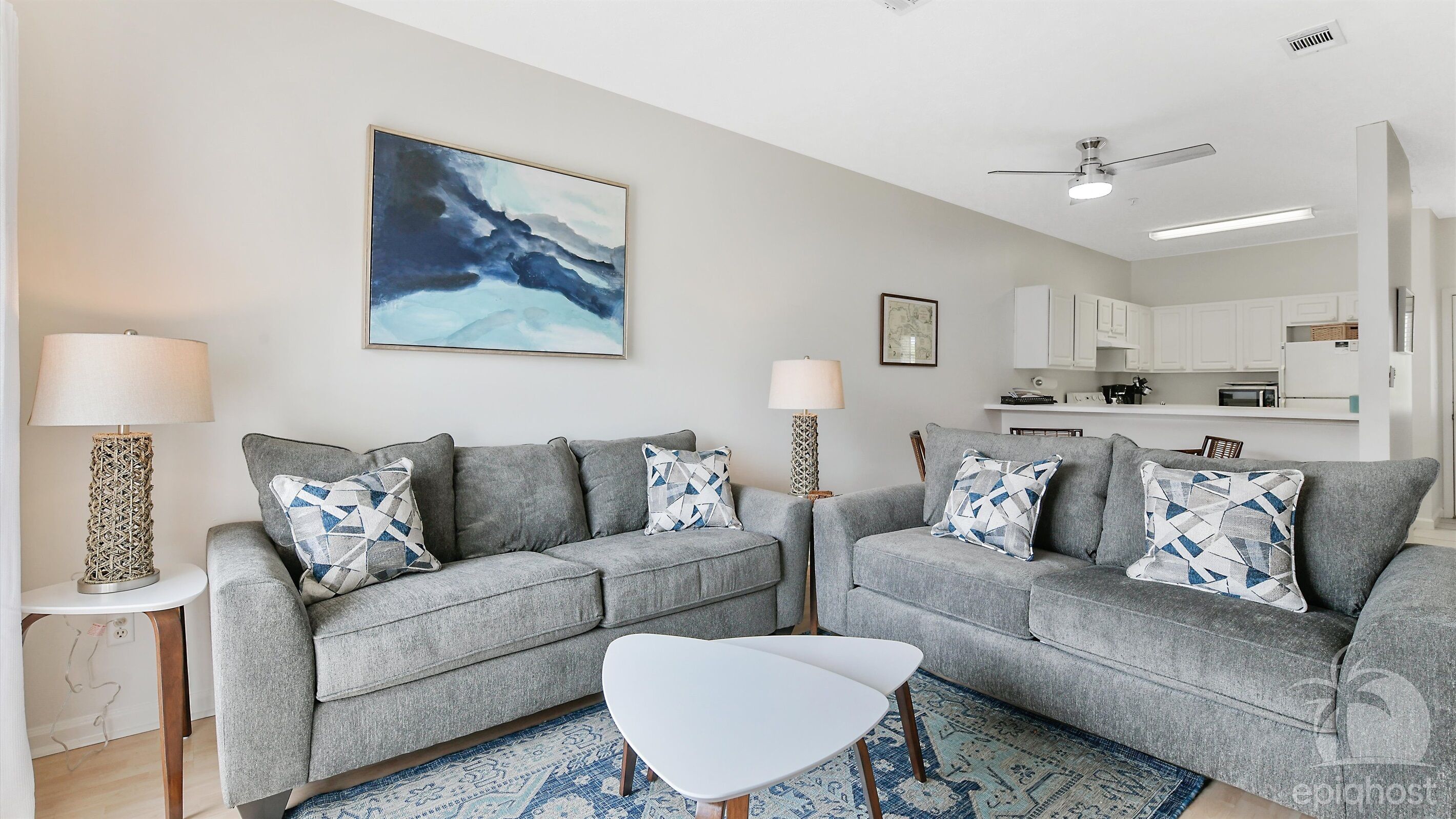 CasaAzalea-Gorgeous 2BR/2BA - Golf Cart to Beach