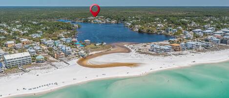 Beach nearby