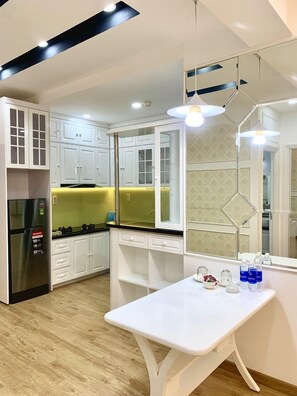 Tradisjonell leilighet | Oppholdsområde | Smart-TV