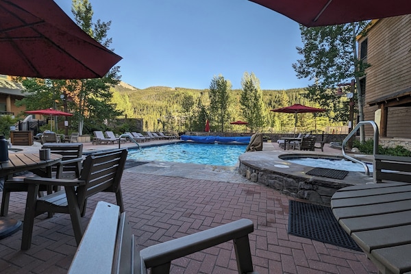 Year-round heated pool - shared with the community!