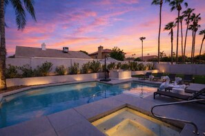 Beheizter Pool