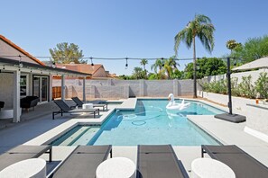 Una piscina climatizada