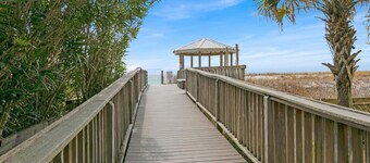 4-Bedroom Townhome with Beach Access and 300ft of Private Beach!