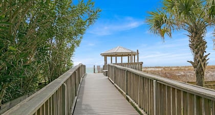 4-Bedroom Townhome with Beach Access and 300ft of Private Beach!