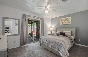 2 chambres, fer et planche à repasser, Wi-Fi gratuit, draps fournis