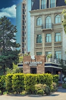 Voorkant van accommodatie