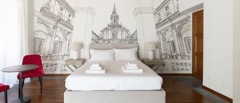 Appartement panoramique | Fer et planche à repasser, accès au Wi-Fi (inclus), literie fournie
