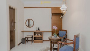 Chambre Royale Double ou avec lits jumeaux | Coin séjour