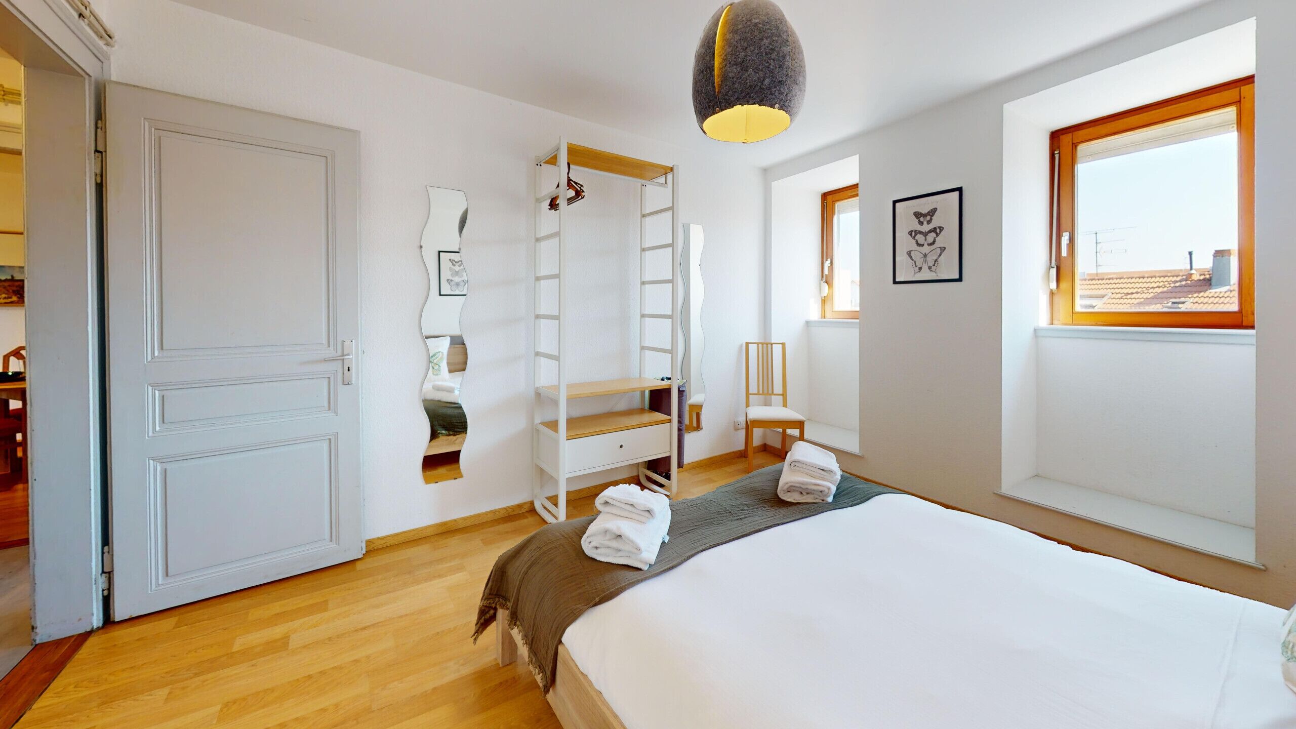 2 chambres, chambres insonorisées, lit parapluie, Wi-Fi gratuit