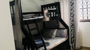 3 soverom, strykejern/-brett, wi-fi (inkludert) og sengetøy