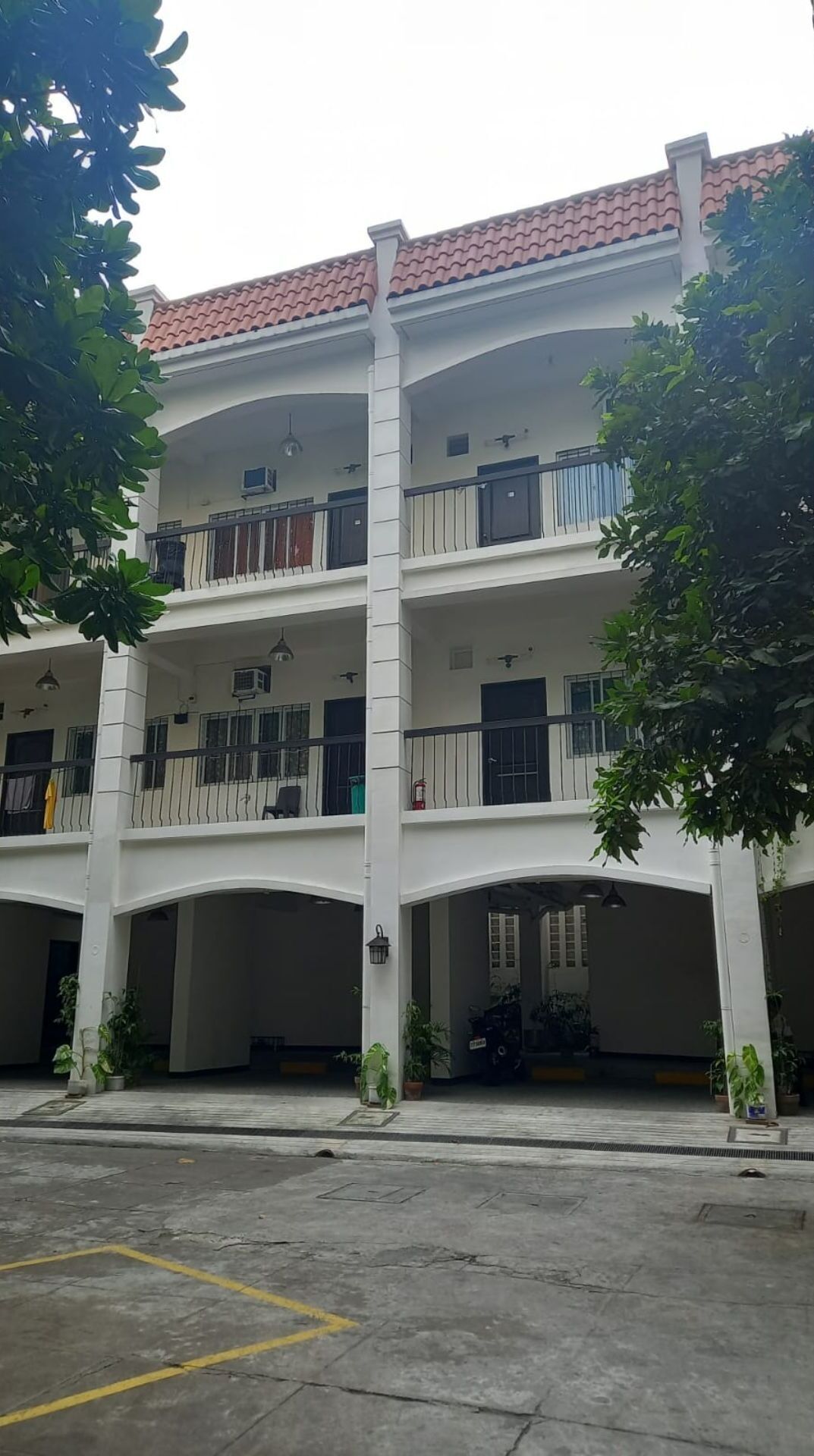 Front of property – evening/night