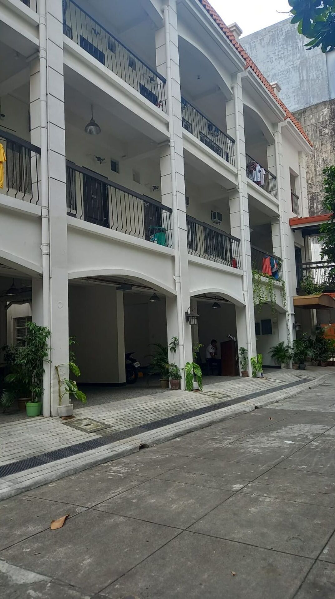Front of property – evening/night