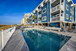 Pool - Ocean front Condo in Cherry Grove at A Summer Place Unit A7 (North Myrtle Beach)