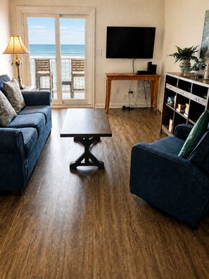 Smart TV, video games - Oceanfront 2BR • Balcony Views  & Oceanside Pool • Dog Friendly • A Summer Place B8 (North Myrtle Beach)