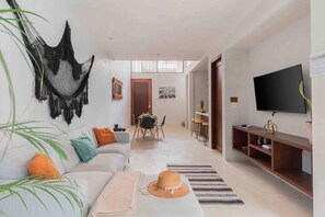 Apartment | Living area - Lovely 2-bed Apartment in Tulum With Private Pool (Tulum)