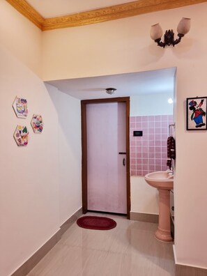 Shower - CASA AHORA 2 Bedroom with AC + Kitchen (GUWAHATI)