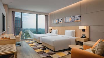 2 TWIN BEDS WITH SOFA BED | In-room safe, blackout drapes, iron/ironing board