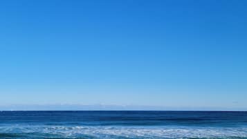 Beach nearby, white sand