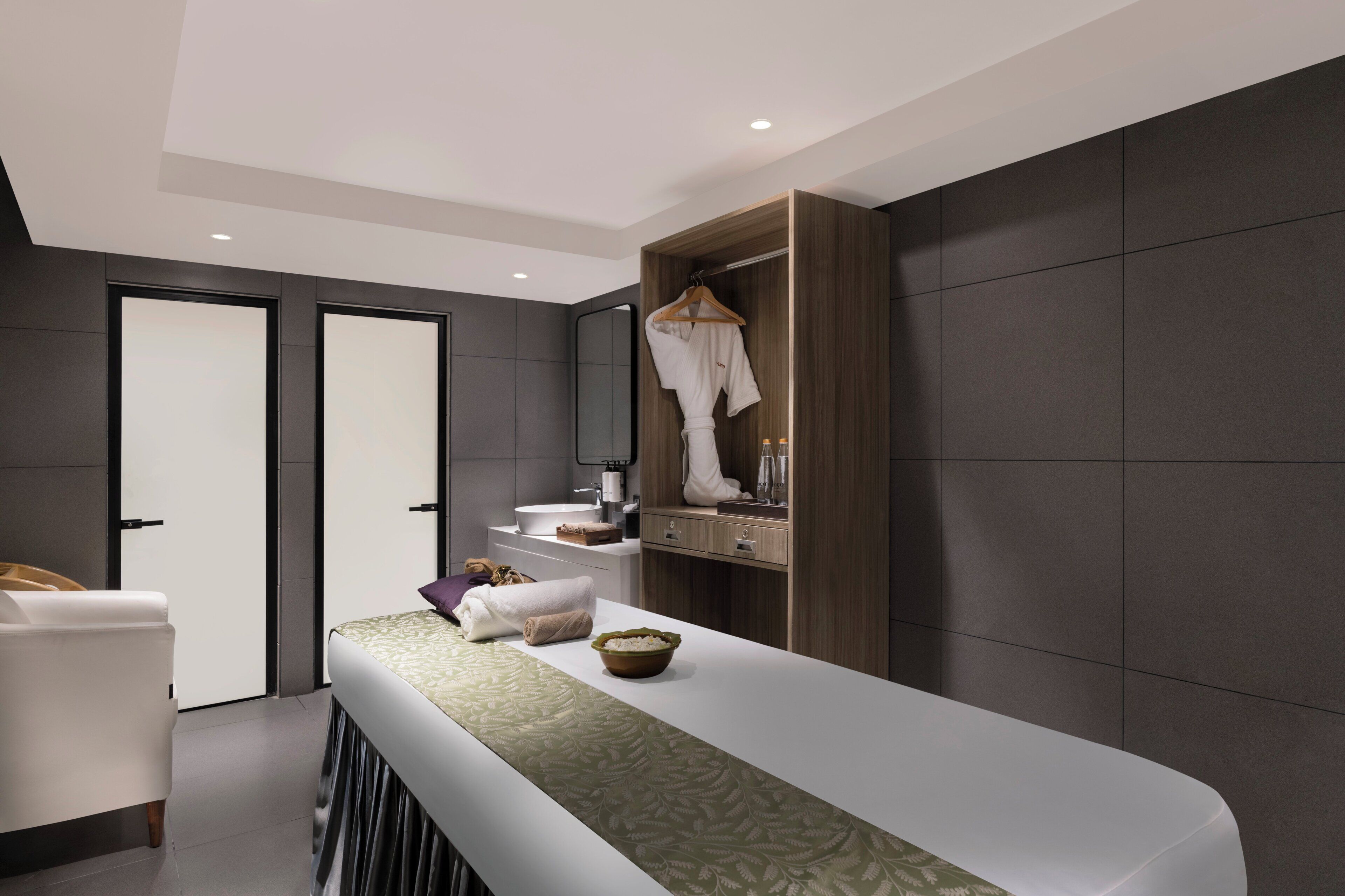 Espace de soins pour les couples, soins corporels