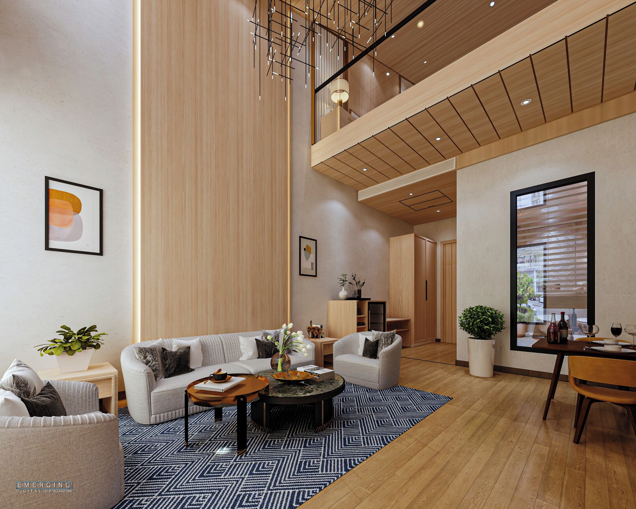 Design Duplex, 1 Bedroom (Suite) | Living area | 43-inch LED TV with satellite channels, TV