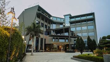 Fachada de la propiedad