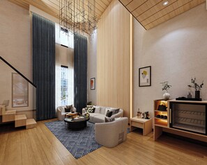 Design Duplex, 1 Bedroom (Suite) | Premium bedding, minibar, desk, laptop workspace - voco Amritsar by IHG (Amritsar)