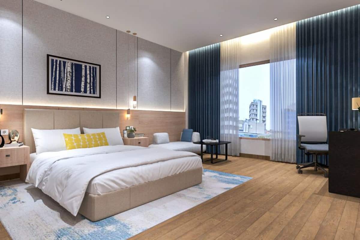 Ropa de cama de alta calidad, minibar y escritorio