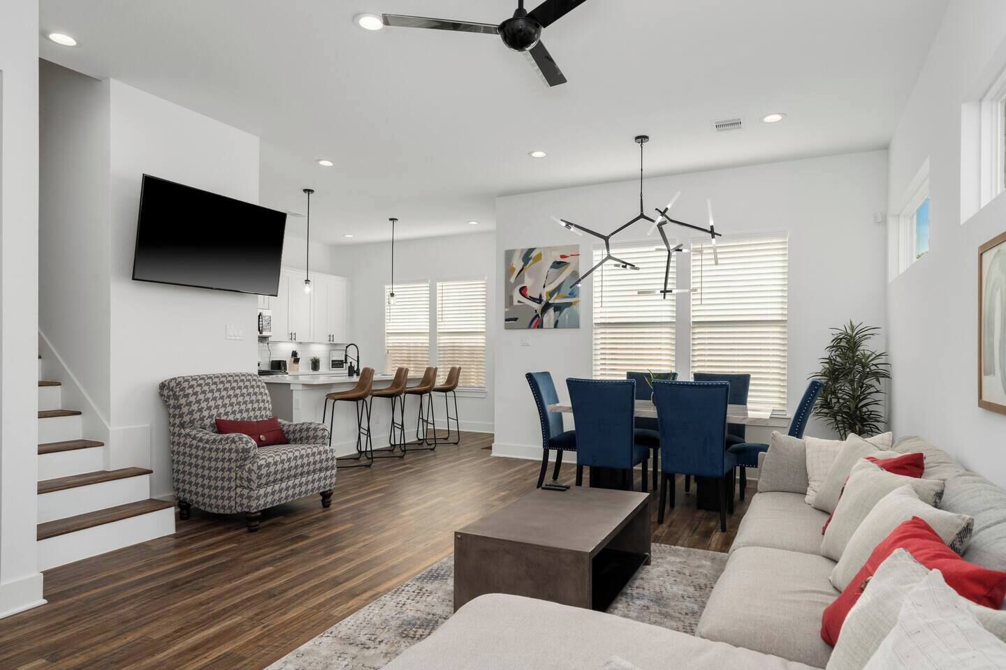 スマートテレビ、書斎 / ワークスペース