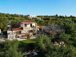 Exterior - Petalidi Stone House with garden near the beach (Petalidi)