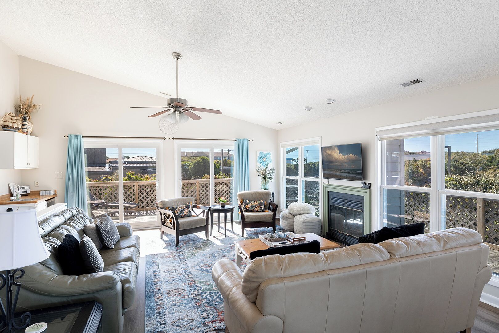 Smart TV, video games, ping pong