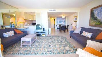 Leilighet, 1 soverom | Oppholdsrom