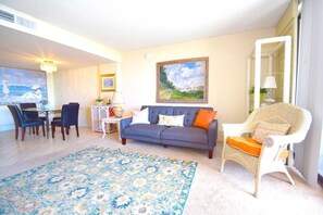 Condo, 1 habitación | Área de sala de estar