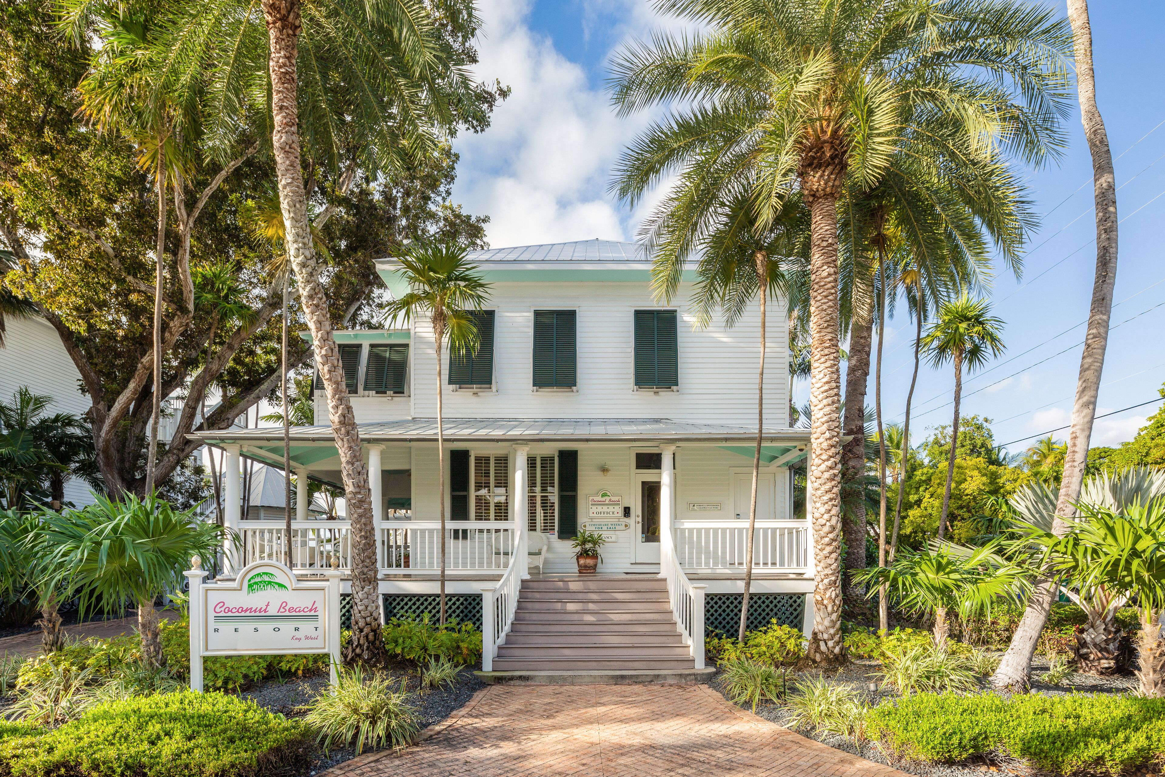 Voorkant van accommodatie