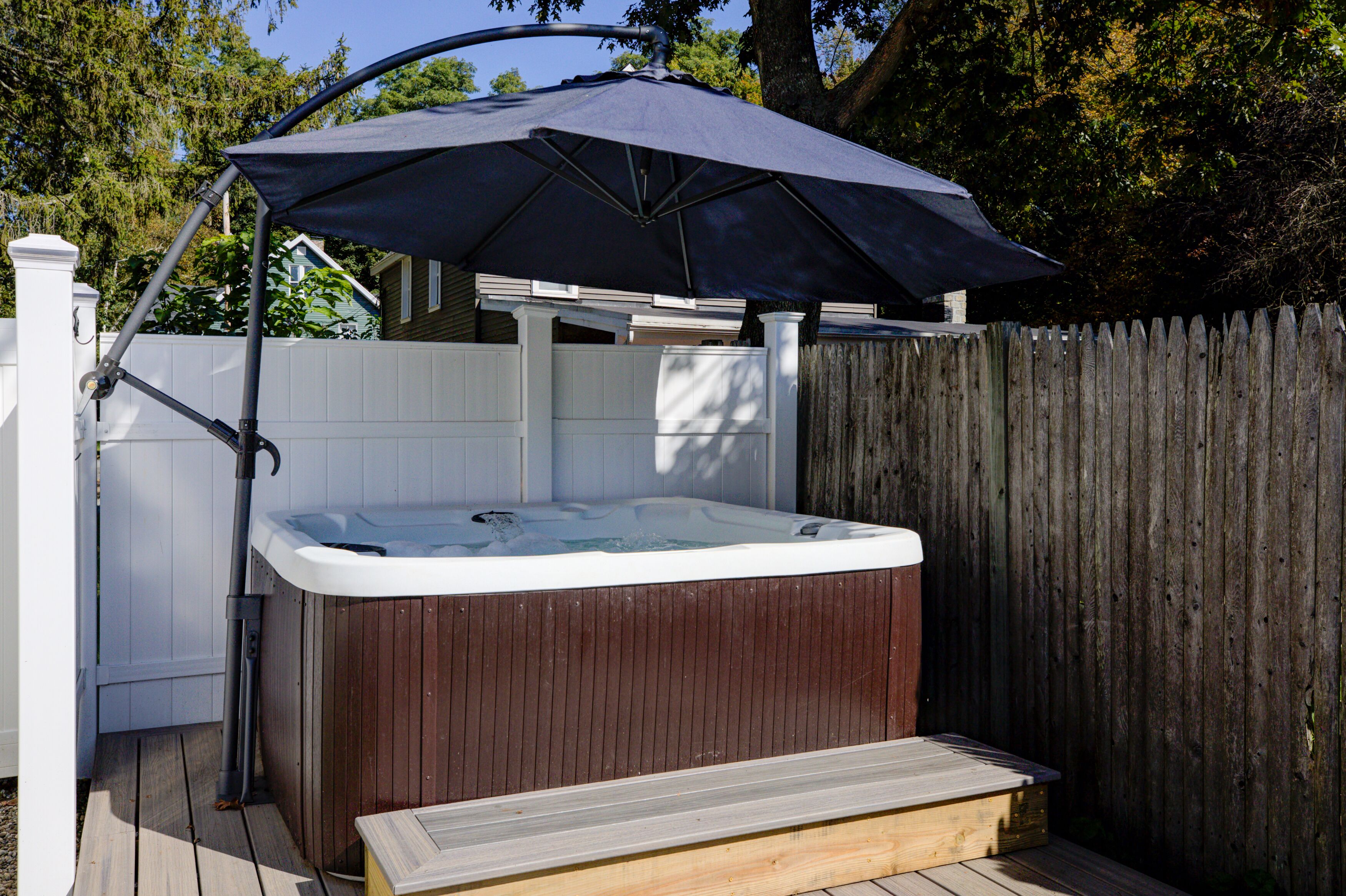Bain à remous extérieur